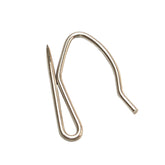 RV Designer A113 Drape Hooks - Stainless Steel, 14 Pack